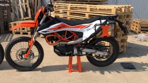 KTM 690 R Adventure pannier racks