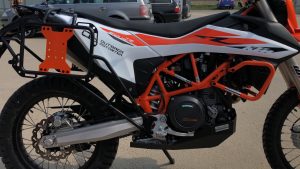 KTM 690 R Adventure pannier racks