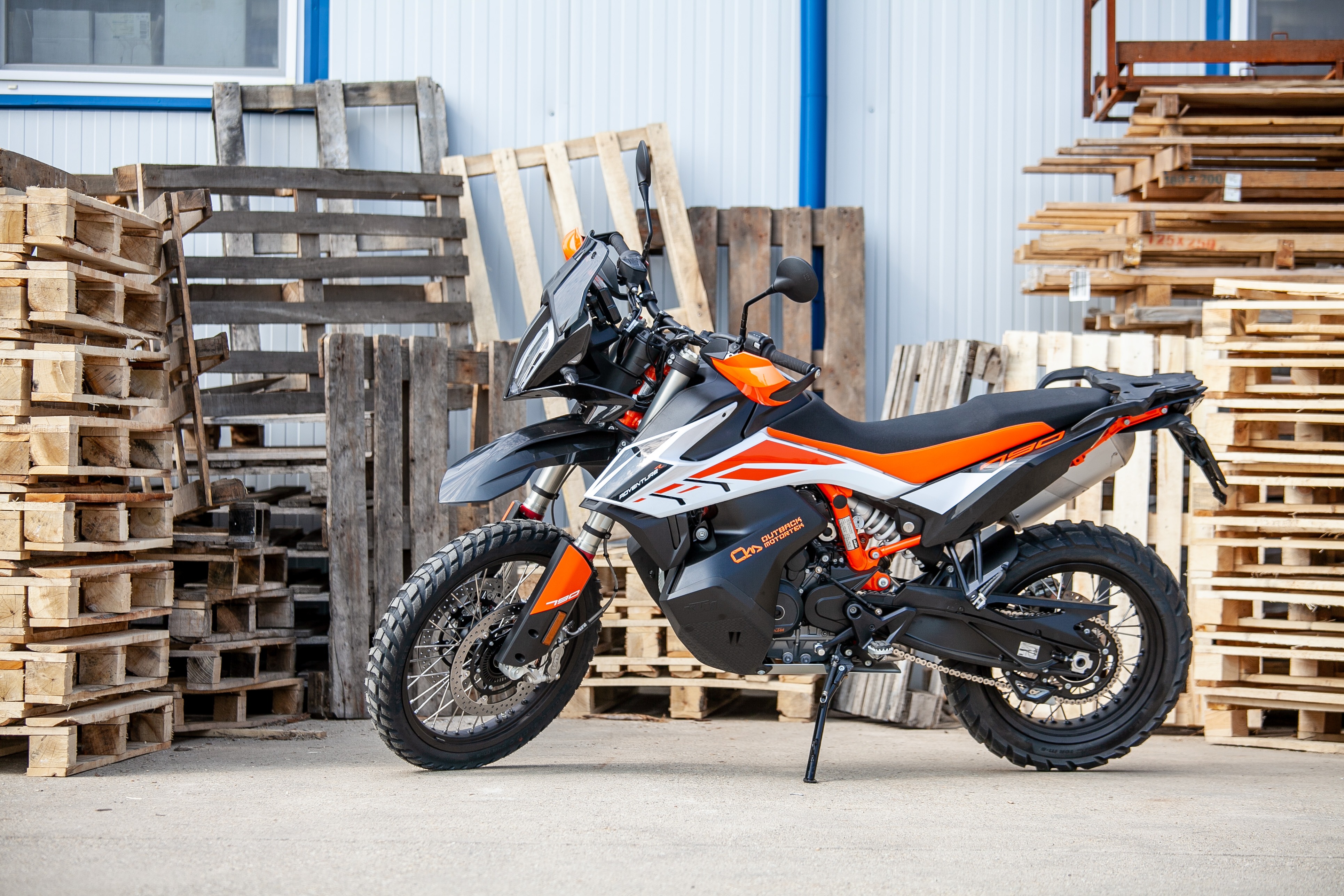 KTM 790R Adventure Outback Motortek skid plate