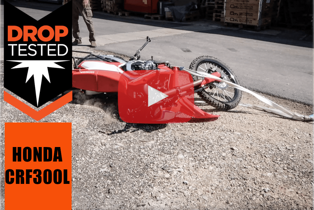 CRF300L Drop Test Video