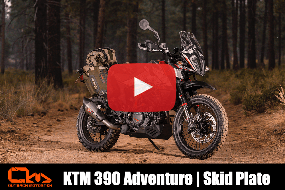 KTM 390 Adventure Skid Plate Installation